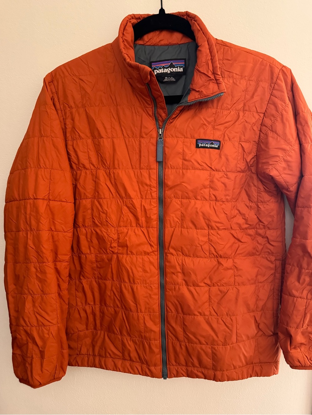 Patagonia Nano Puff Brick Quilt Insulated Jacket - Kids XL 14